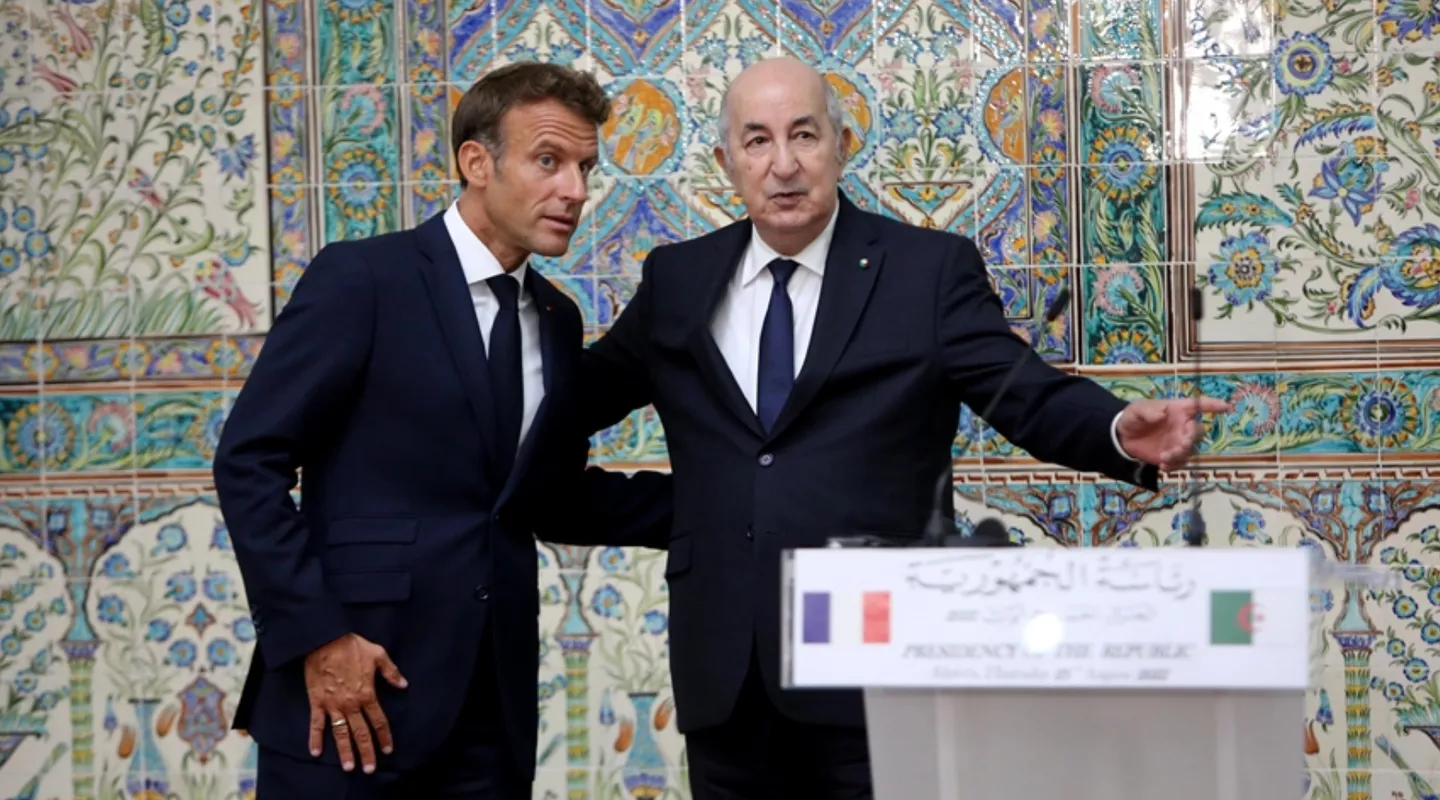 تبون وماكرون يتفقان على لقاء قريب واستئناف الحوار بين الجزائر وفرنسا